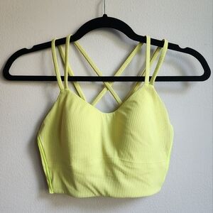 Lululemon Like a Cloud Ribbed Longline Bra *Light Support, B/C Cup Size 6